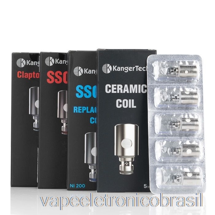 Bobinas De Substituição Vape Vaporesso Kanger Ssocc Bobinas Ss De 0,2 Ohm